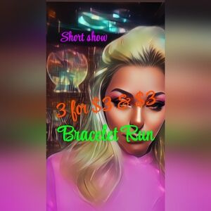 3 for $3 and $3 Bracelet Run